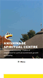 Mobile Screenshot of anishinabespiritualcentre.ca